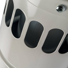 STOUT  Элемент дымохода DN60/100 конечный участок 900 мм дымохода для горизонт.прохода через стену с оголовком из нерж. стали