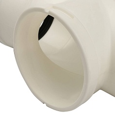 STOUT   Элемент дымохода конденсац. визуальн инспекция T образн DN80 п/м PP-FE