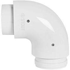 STOUT SCR-0080-800090 STOUT Отвод 90° утепленный традиц. D80(п-м)