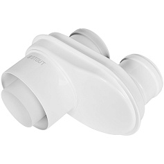 STOUT SCR-8012-250001 STOUT Адаптер моноблочный для перех. на двухтрубную систему конденсац. c D80(п)/125(п) на D80(м)/80(м)