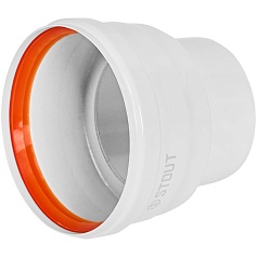 STOUT SCR-8125-000008 STOUT Адаптер соединительный традиц. переход с D100(п) на D125(м)