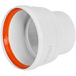 STOUT SCR-8125-000008 STOUT Адаптер соединительный традиц. переход с D100(п) на D125(м)