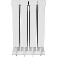 STOUT ALPHA 500 4 секций радиатор биметаллический боковое подключение (белый RAL 9016)