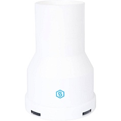 STOUT Элемент дымохода конденсац.адаптер увелич. DN60/80  134 мм м/п 