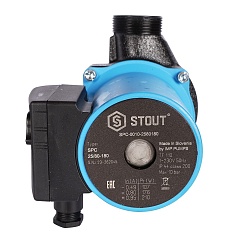 STOUT SPC-0010 SPC-0010-2580180 STOUT Насос циркуляционный 25/80-180