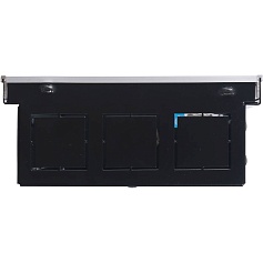 STOUT  Конвектор внутрипольный SCN 80.190.800 (Решётка роликовая, анодированный алюминий)