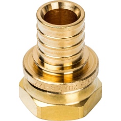 STOUT  Переходник с накидной гайкой 20xG 1/2" для труб из сшитого полиэтилена аксиальный