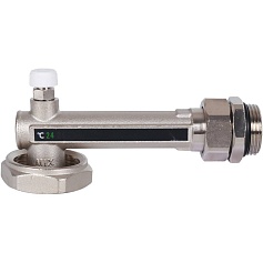 STOUT  Насосно-смесительный узел с термостатическим клапаном 20-43°C и жидкокристаллическим термометром, без насоса