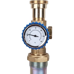 STOUT SDG-0038 Насосная группа с теплообменником 28 пластин, без насоса в теплоизоляции