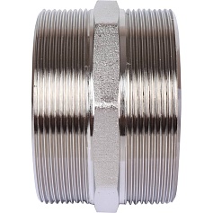 STOUT  Ниппель HH никелированный 3"