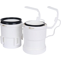 STOUT   Элемент дымохода конденсац. к-т адаптеров для гибкой трубы DN80