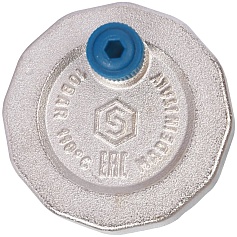 STOUT  Воздухоотводчик автоматический вертикальный выпуск, нар.р. 3/4" никель.