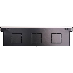 STOUT  Конвектор внутрипольный SCN 80.300.1400 (Решётка роликовая, анодированный алюминий)