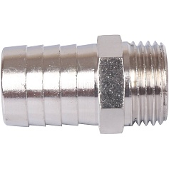 STOUT  Штуцер НР никелированный 1/2"x20