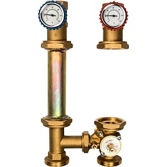 STOUT SDG-0007 Насосная группа со смесителем 1" без насоса DN 32