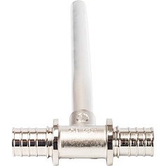 STOUT  Трубка для подкл-я радиатора, Т-образная 25/15/25 для труб из сшитого полиэтилена аксиальный