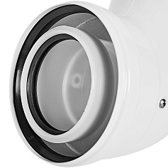 STOUT SCR-8012-000090 STOUT Отвод 90° конденсац. коакс. D80(п-м)/125(п-м)