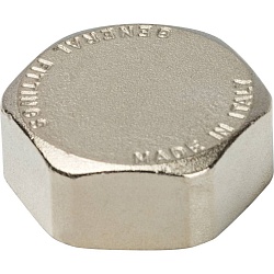 STOUT  Заглушка ВР никелированная 1"