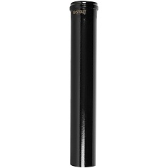 STOUT SCR-0080-600500 STOUT Удлинитель дымохода традиц. D80(п-м), L500, ЧЕРНЫЙ