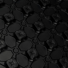 STOUT SMF мат для теплого пола с бобышками черный 1100х800х1 (без теплоизолирующего слоя)