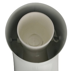 STOUT   Элемент дымохода конденсац. угол 90° DN60/100 м/п с инспекционным окном PP-FE