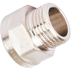 STOUT  SFT-0073-001212 STOUT Переходник под ключ ВН никелированный 1/2 x1/2