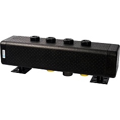 STOUT SDG-0016 Стальной распределительный коллектор 2 отопительных контура. В теплоизоляции DN 32