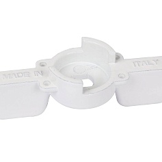 STOUT  Ручка-бабочка для шарового крана STOUT 1"- 1 1/4" (Белая)