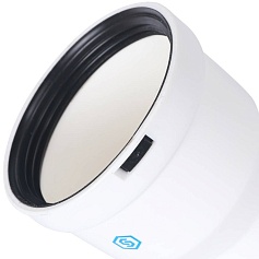 STOUT Элемент дымохода конденсац.адаптер увелич. DN60/80  134 мм м/п 