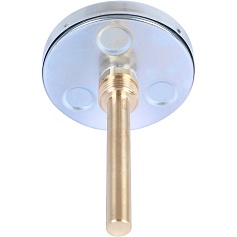 STOUT SIM-0001 Термометр биметаллический с погружной гильзой. Корпус Dn 80 мм, гильза 100 мм 1/2", 0...120°С