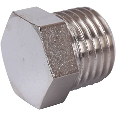 STOUT  Заглушка НР никелированная 1/4