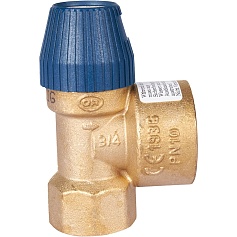 STOUT SVS-0030-010020 STOUT  Предохранительный клапан для систем водоснабжения 10-3/4" (477.299)