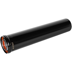 STOUT SCR-6010-600500 STOUT Удлинитель дымохода традиц. коакс. D60(п-м)/100(п-м), L500, ЧЕРНЫЙ