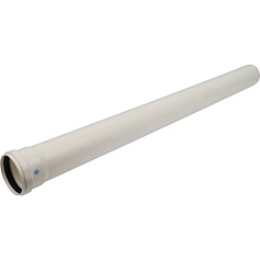 STOUT   Элемент дымохода конденсац. труба  1000 мм DN80 м/п PP-FE 