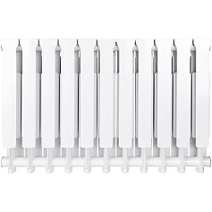 STOUT  Bravo 500 11 секций радиатор алюминиевый боковое подключение RAL9010