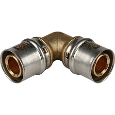 STOUT   Угольник  90° 26х26 для металлопластиковых труб прессовой