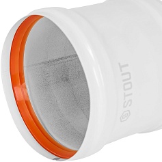 STOUT SCR-6010-000006 STOUT Адаптер соединительный традиц. D100(м-м)