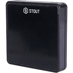 STOUT  Беспроводной комнатный датчик C-8r, черный