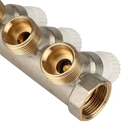 STOUT  Коллектор распределительный 3/4", 3 отвода 3/4"ЕК 