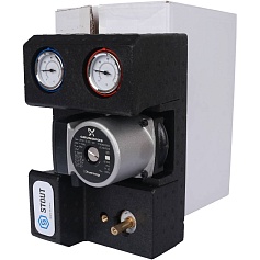 STOUT SDG-0007 Насосная группа с 3-х ходовым приводным смесителем 3/4" с насосом Grundfos UPSO 15-65 130