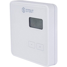 STOUT  Проводной комнатный регулятор R-10b, белый
