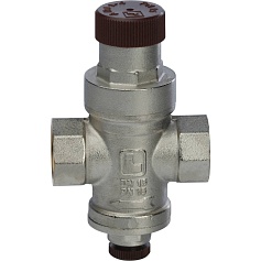 STOUT SVS 1/2 Редуктор давления с давлением на выходе 1…4 бар с подсоединением для манометра 1/4"