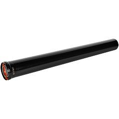 STOUT SCR-6010-601000 STOUT Удлинитель дымохода традиц. коакс. D60(п-м)/100(п-м), L1000, ЧЕРНЫЙ