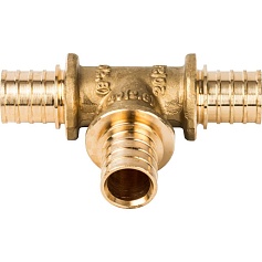 STOUT  Тройник равнопроходный 20x20x20  для труб из сшитого полиэтилена аксиальный