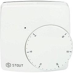 STOUT STE-0002-000004 проводной электронный термостат WFHT-BASIC со светодиодом
