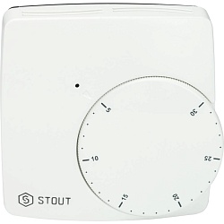 STOUT STE-0002-000004 проводной электронный термостат WFHT-BASIC со светодиодом
