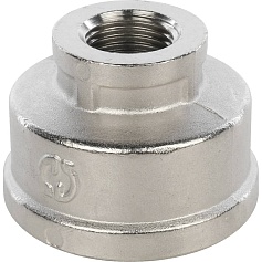 STOUT  Муфта ВВ переходная никелированная 1"1/2X3/4"