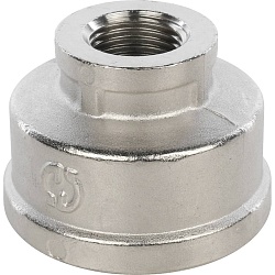 STOUT  Муфта ВВ переходная никелированная 1"1/2X3/4"