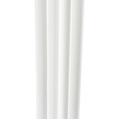 STOUT  Bravo 500 13 секций радиатор алюминиевый боковое подключение RAL9010