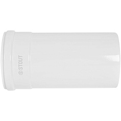 STOUT SCR-8125-000250 STOUT Удлинитель дымохода традиц. коакс. D80(п-м)/125(п-м), L250